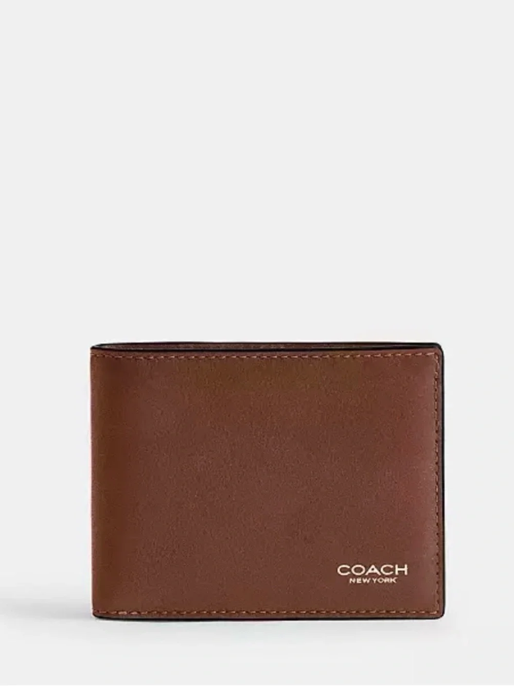 Coach Slim Billfold Wallet - Redwood
